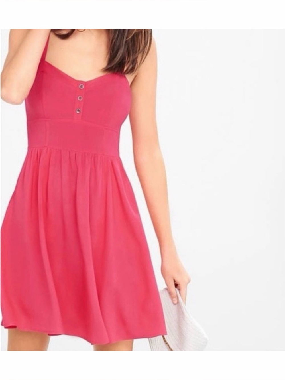 Express Hot Pink Cami Sundress